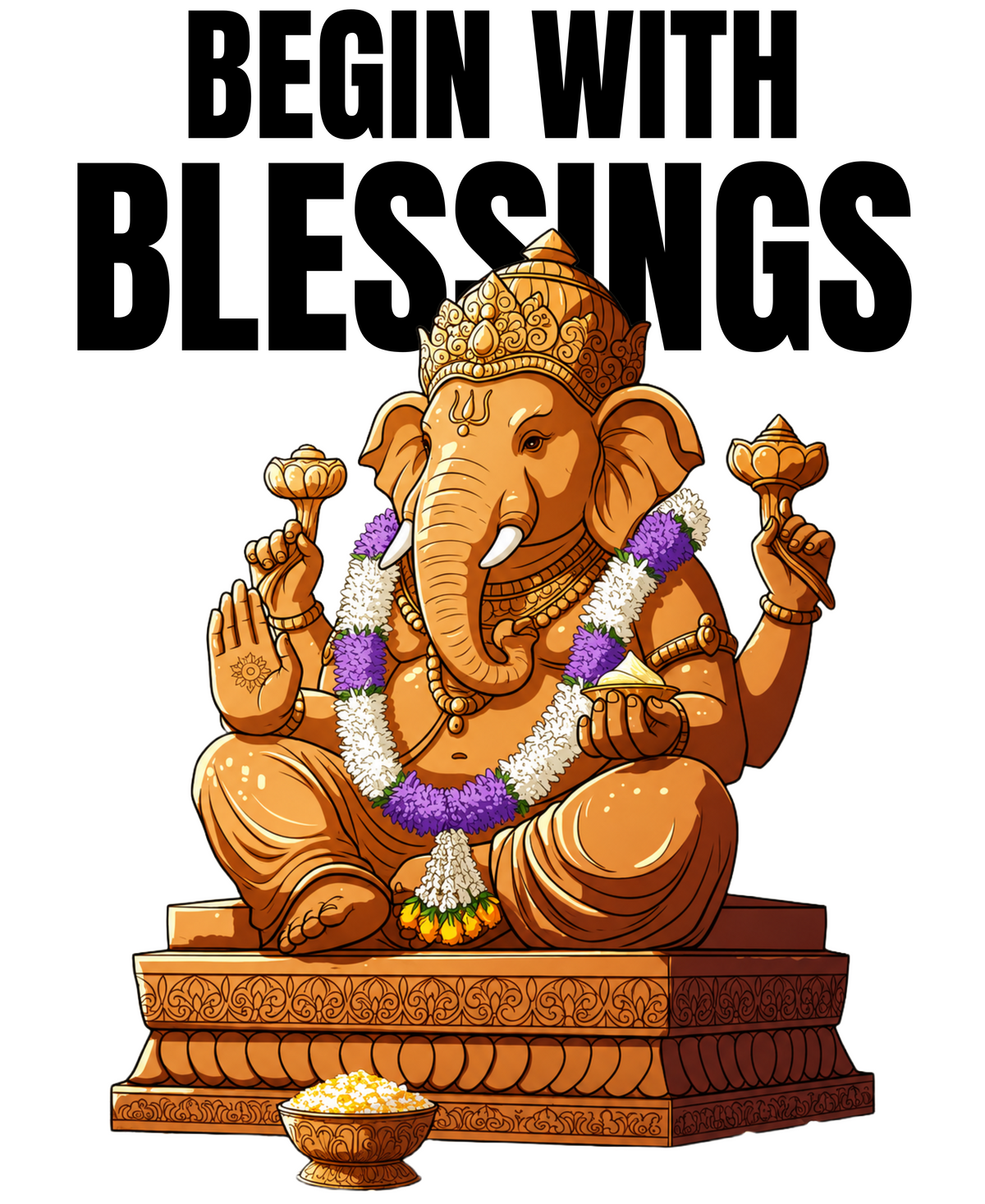 BLESSINGS Unisex Classic Crew T-Shirt