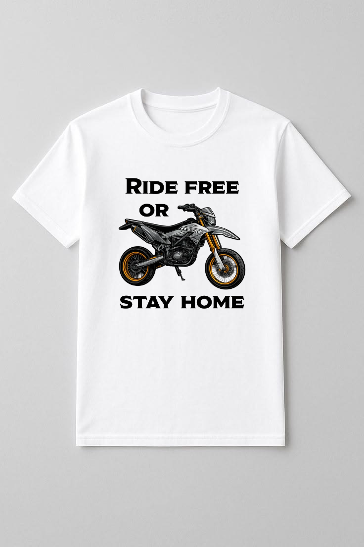 RIDE FREE Unisex Classic Crew T-Shirt